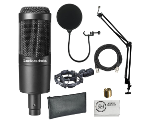 Audio-Technica AT2035 Micrófono de condensador cardioide incluido