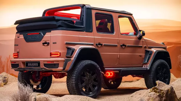 Brabus convirtió el G-Class en un ...