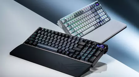 Asus ROG Azoth 96 HE — teclado mecánico para juegos con interruptores magnéticos y pantalla OLED