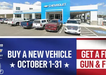 Un concesionario de Chevrolet regala armas ...
