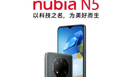 nubia N5 - UniSoC Tanggula T770, pantalla de 90 Hz y batería de 5000 mAh por 215 dólares
