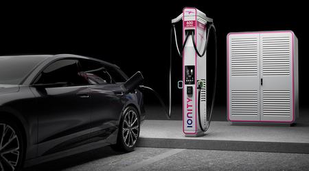 La red de carga europea Ionity integra el sistema de carga en megavatios Alpitronic HYC1000