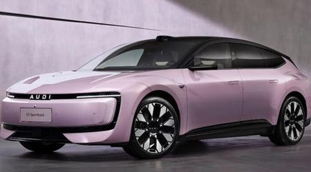 AUDI E5 Sportback con un rango de 773 km y una pantalla de 59 pulgadas abre pedidos anticipados en China