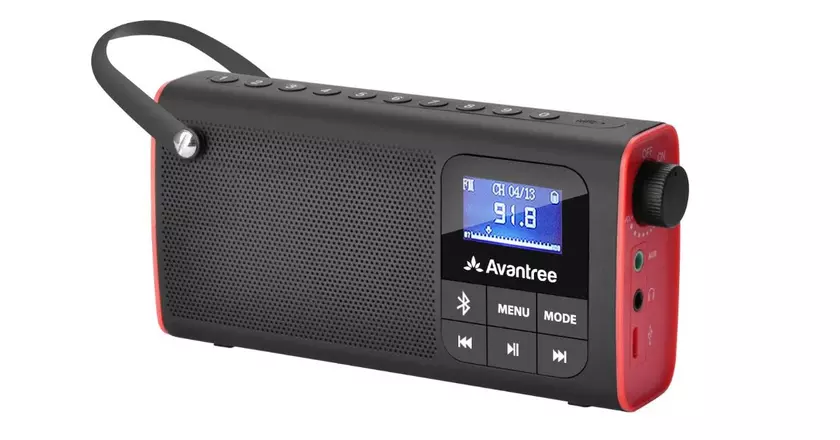 mejor radio portatil digital 3 en 1 AVANTREE