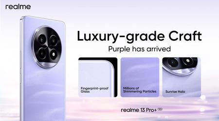 El Realme 13 Pro+ con el nuevo color Monet Purple llega a la India
