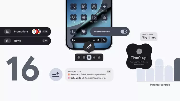 Android 16 recibe nuevas funciones: resúmenes ...