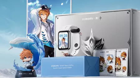 Para los fans de Genshin Impact: Xiaomi ha presentado una versión especial de la Smart Band 8 Pro