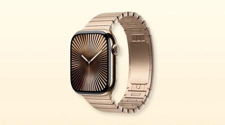 Elegante, caro, rico: Apple ha empezado a vender una versión en oro de la pulsera Link para Apple Watch