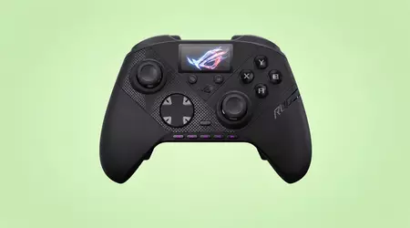 ASUS ROG Raikiri II Pro: el mando gaming con pantalla a color y polling de 8000 Hz