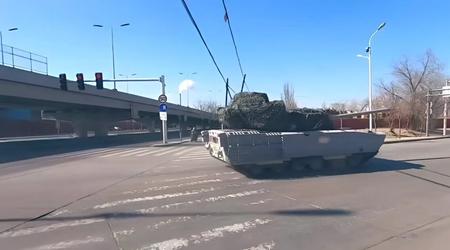 Un tanque desconocido hasta ahora ha sido avistado en China