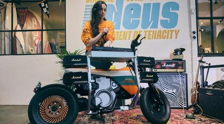 Deus Ex y BMW han hecho una bicicleta eléctrica con una consola de DJ, pero no puedes comprarla
