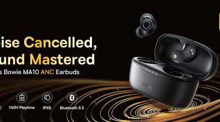 Baseus Bowie MA10: auriculares TWS con ANC híbrido y hasta 140 horas de autonomía por menos de 30 dólares