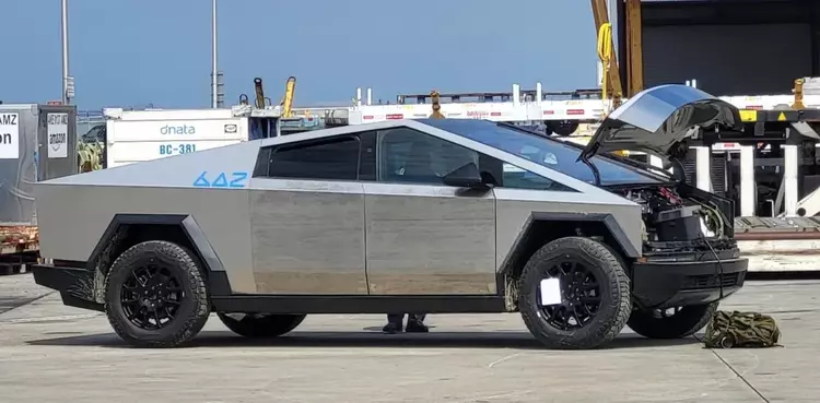 Una preproducción de la camioneta eléctrica ...