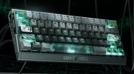 IQUNIX lanza una edición limitada de Ghost in the Shell para su teclado EV63