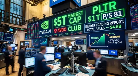 ¿Señal de salida? Los directivos de Nvidia y Palantir venden acciones por valor de 4.600 millones de dólares