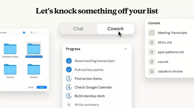 Anthropic presenta Claude Cowork: un asistente ...