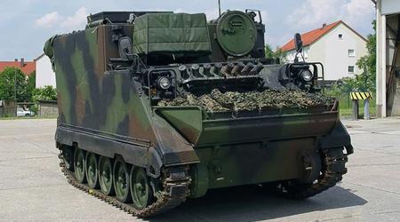 Las AFU recibieron de Lituania un nuevo lote de vehículos de mando y estado mayor M577 basados en vehículos blindados de transporte de tropas M113.