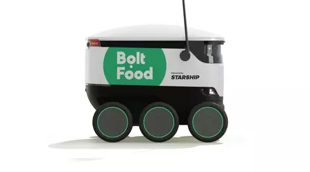 Bolt Food desplegará robots autónomos de reparto de comida en Tallin