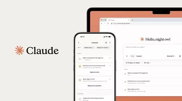 Claude Cowork llega a móvil y ...