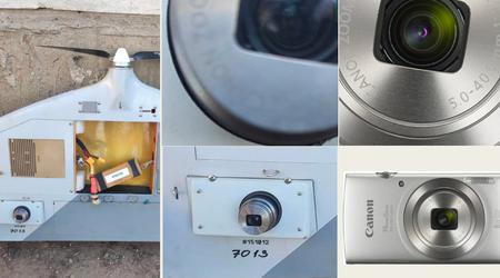 Zaluzhny publicó fotos de vehículos aéreos no tripulados rusos ZALA y Tachyon derribados, muestran una cámara de consumo Canon (nuevamente)