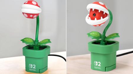Una divertida cámara con la forma de Planta Piraña de Super Mario ha sido anunciada para Nintendo Switch 2
