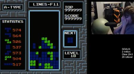 El estadounidense Willis Gibson, de 13 años, se convirtió en la primera persona en completar TODO el Tetris (vídeo)