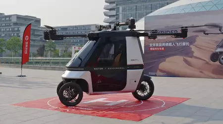 El triciclo volador Kuickwheel Skyrider X6 se vendió en una subasta por $ 60,000