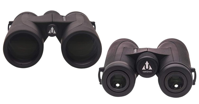 Upland Optics Perception 10x42 mejores binoculares para visión a larga distancia