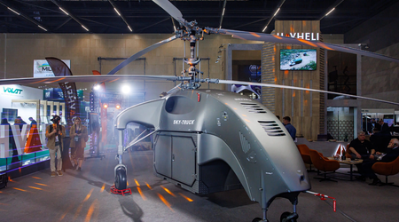 Dron de carga SKY-TRUCK desarrollado y presentado en Bielorrusia