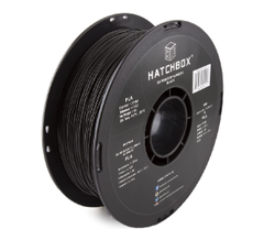 HATCHBOX Filamento PLA negro para impresora 3D