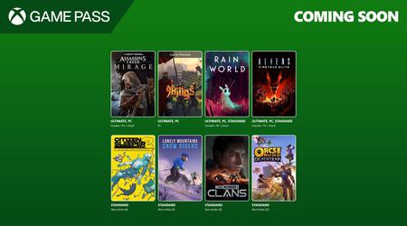 Durante las próximas dos semanas, se agregarán ocho títulos al catálogo de Xbox Game Pass, incluyendo Assassin's Creed Mirage y Aliens: Fireteam Elite