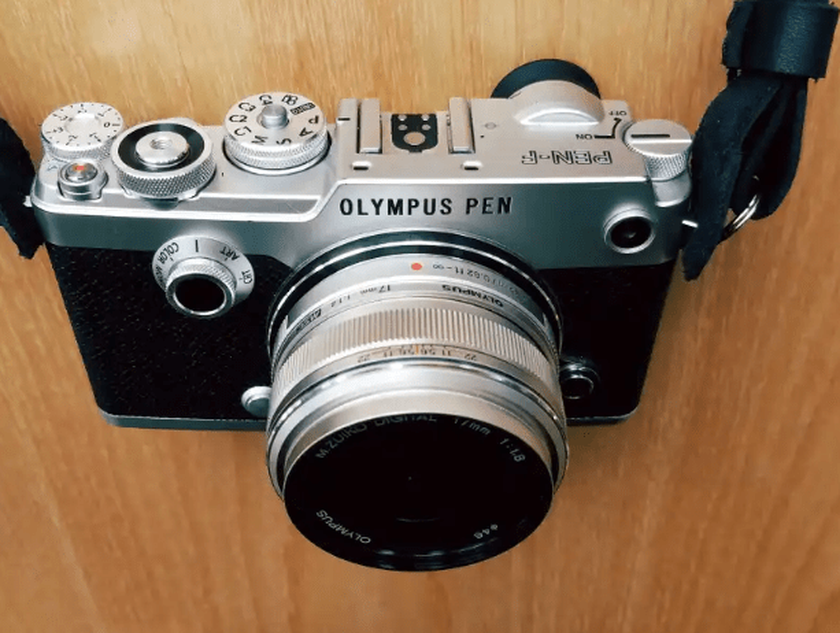 Olympus PEN-F cámara efecto carrete