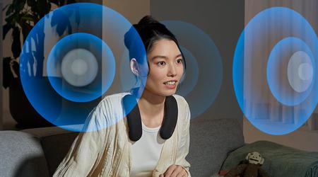 Sony presenta el altavoz Bravia Theater U HT-AN7, que se lleva colgado del cuello en lugar de auriculares (vídeo)