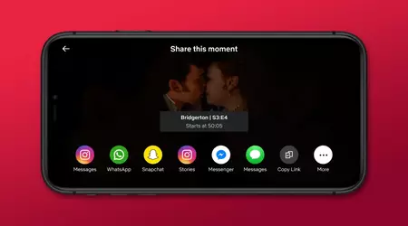 Netflix ahora te permite compartir capturas de pantalla de tus momentos favoritos de películas y series de televisión