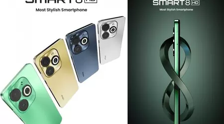 Infinix Smart 8 HD es un smartphone económico de 75 dólares con diseño Apple iPhone 15 Pro