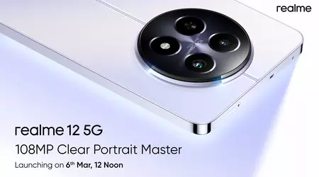Ya es oficial: el realme 12 con cámara de 108 MP debutará el 6 de marzo