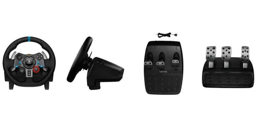 Logitech G volante simulador ps4