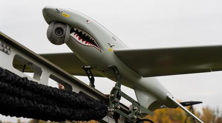 El avión no tripulado SHARK ayudó a destruir lanzadores, una estación de radar y un vehículo de transporte y carga del sistema ruso de misiles tierra-aire Buk