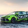 Coche de carreras de Geely propulsado por metanol