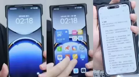 OPPO Find X8 ha aparecido en nuevas fotos con Dynamic Island como el iPhone