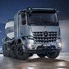 Mercedes-Benz eArocs 400 en la obra