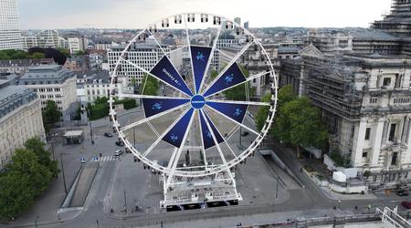 Puedes montar en la noria gratis en Bruselas gracias a Samsung