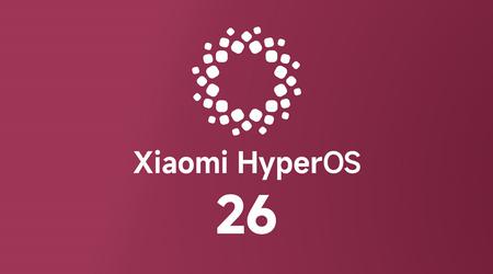 Apple ha establecido una nueva tendencia: se rumorea que el próximo firmware de Xiaomi se llamará HyperOS 26