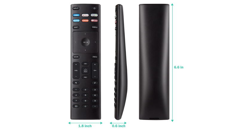 OMAIC XRT136 mejor control remoto universal para tv vizio