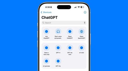 OpenAI añade la opción SearchGPT a la aplicación Atajos de Apple