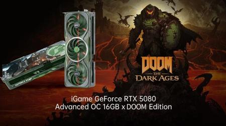Colorful anunció la tarjeta gráfica RTX 5080 al estilo de Doom: La Edad Oscura