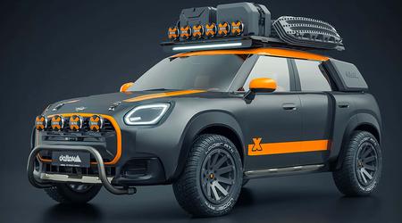 delta4x4 y X-raid revelan el Mini Countryman con ajuste de rally estilo Dakar