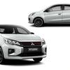 Vista previa del Mitsubishi Mirage 2026.