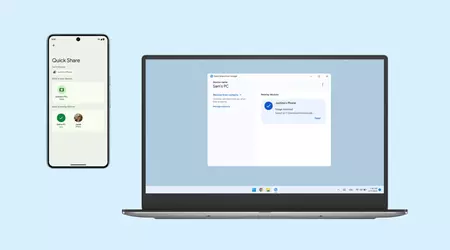 Google ha actualizado Quick Share para Windows
