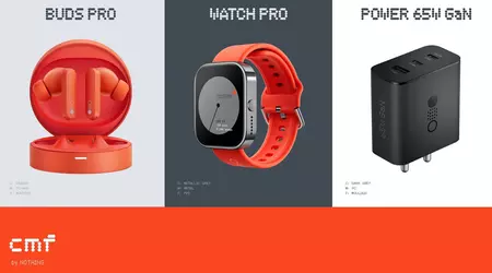 CMF Buds Pro, CMF Watch Pro y CMF Power 65W GaN debutan en el mercado mundial